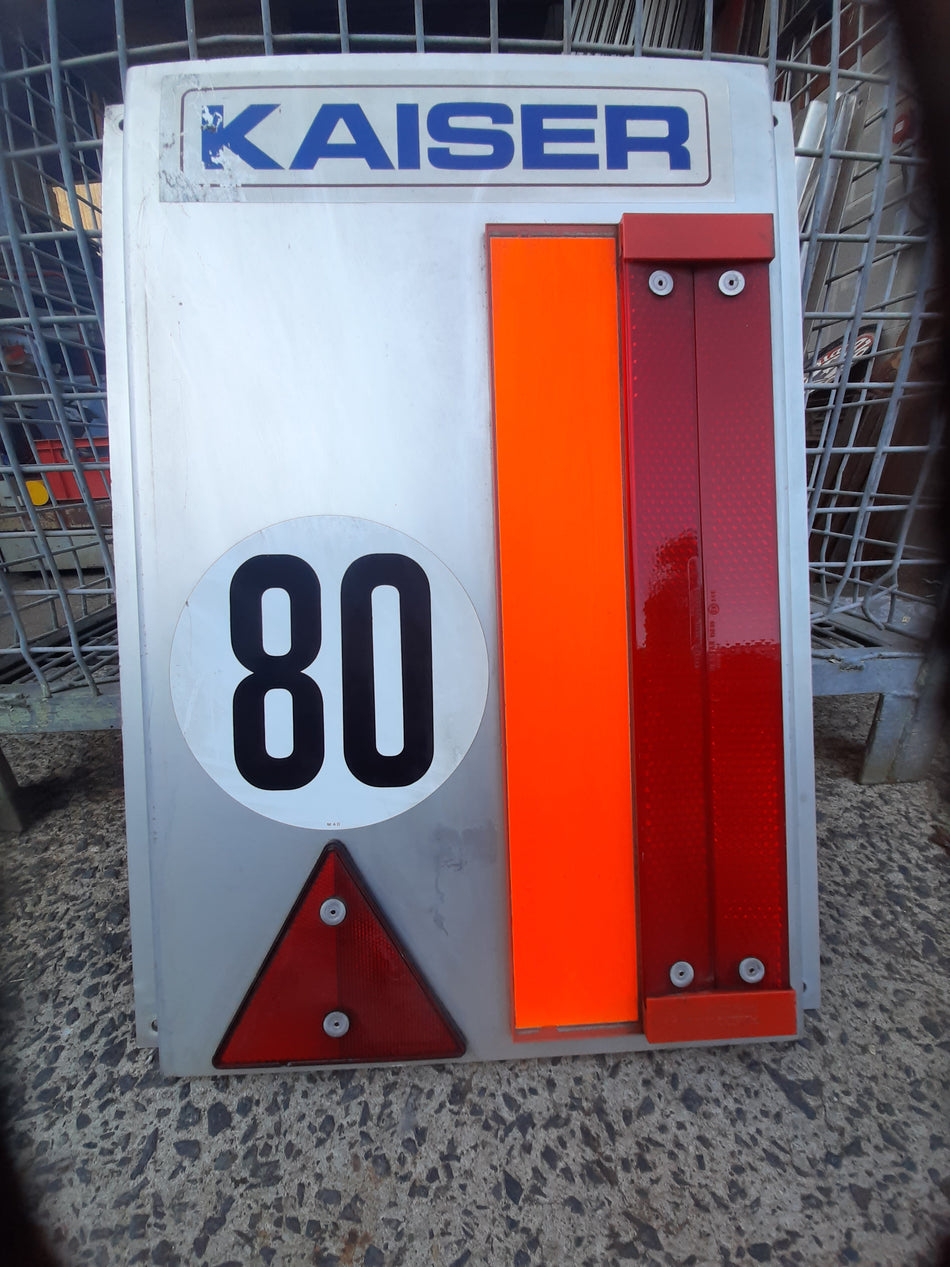 Bevestigingsplaat - reflectoren dieptelader - robuste kaiser - verlichting