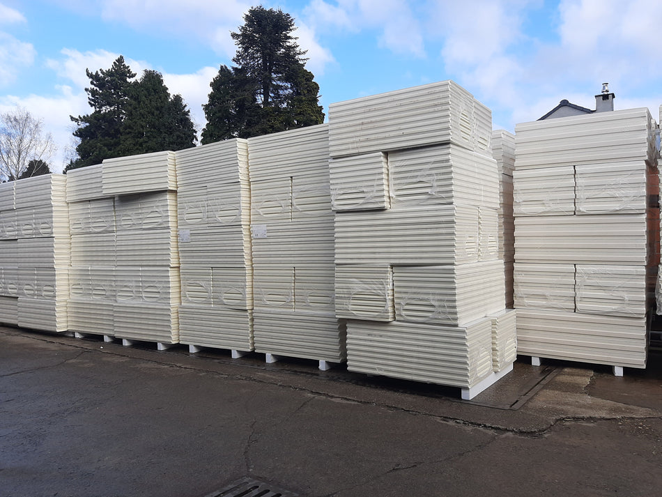 Idelco PIR ISOLATIE - aluminium - tand en groef of rechte boorden - 60x120 en 240x120 cm - NIEUW - goedkoop