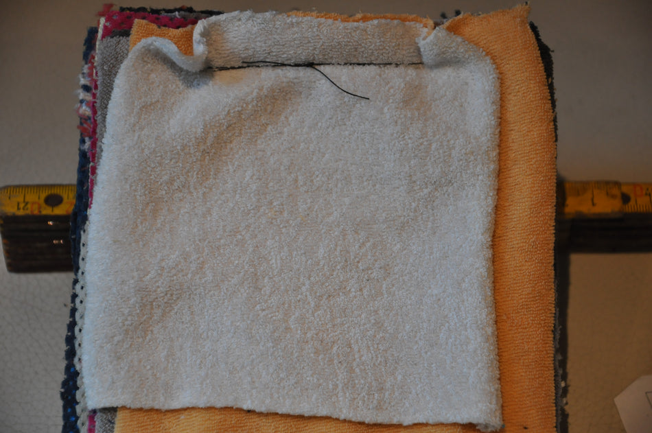 Spons - badstof - hoeslakens - 260GR/m² - beige-grijs-blauw