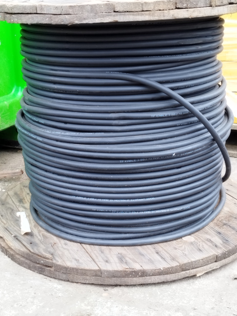 Nieuwe flexibele kabel H07RN-Ff 1x35mm²