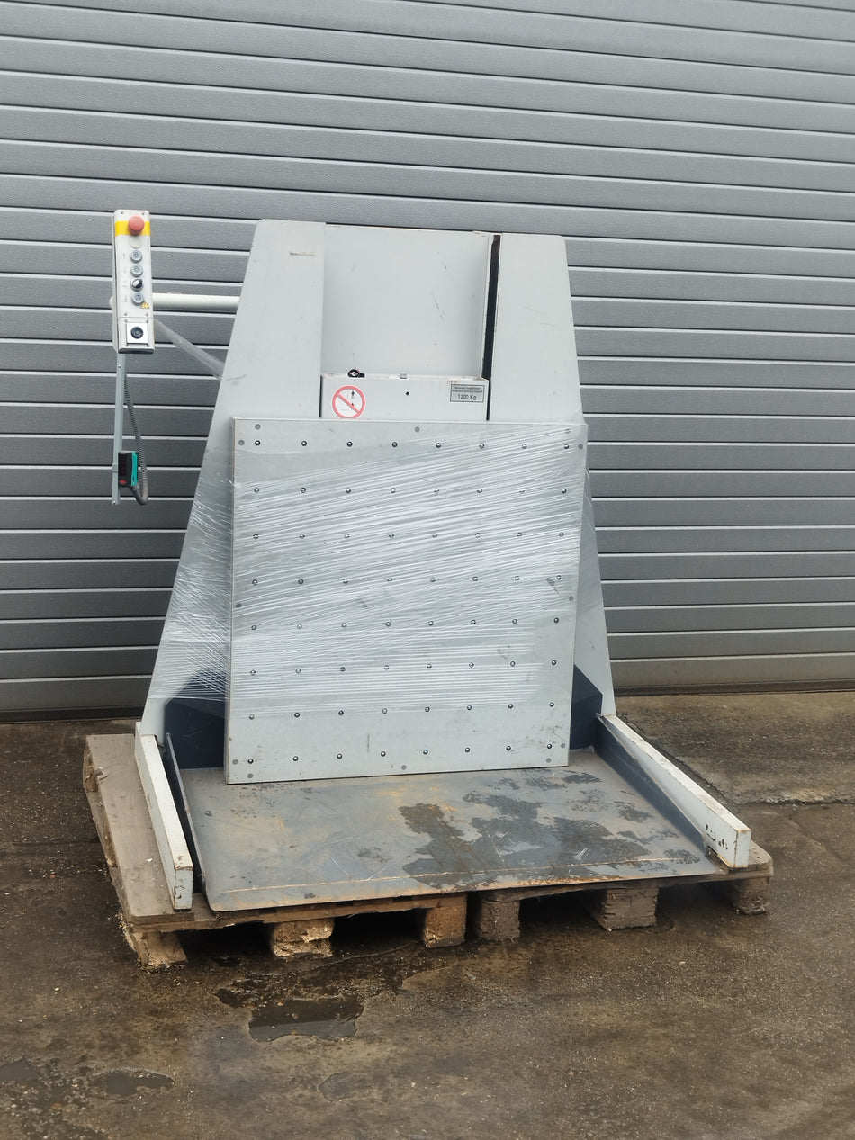 Polar lw1200-4 stapellift voor europaletten op werkhoogte