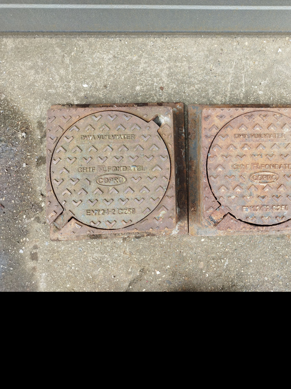 Fondatel gietijzer afvalwater afvoerrooster 250 mm