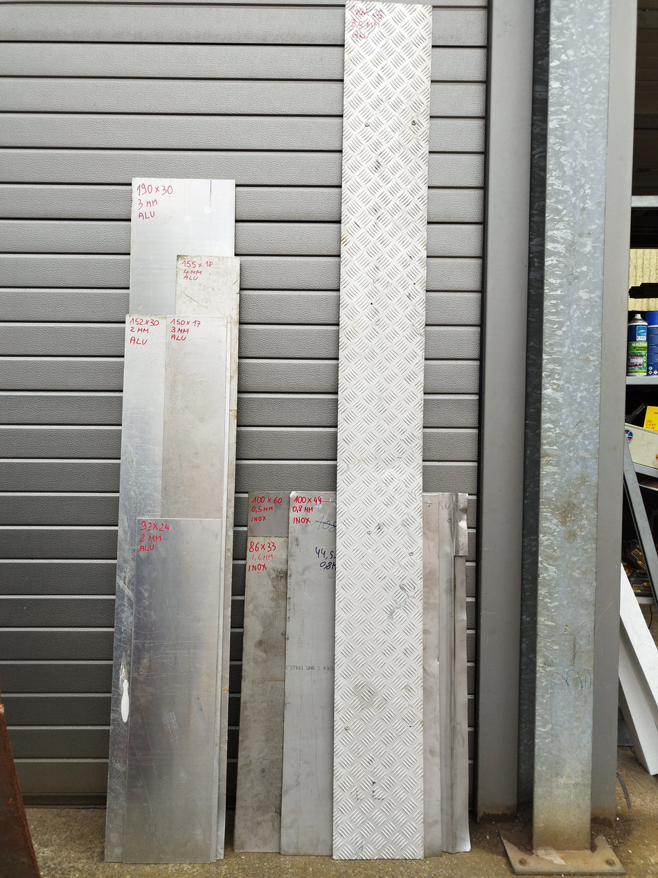 Aluminium - INOX - staal - strekmetaal - geperforeerde plaat