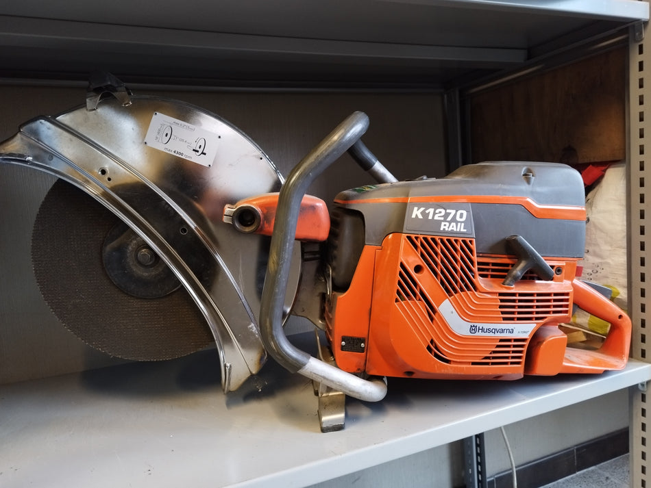 Husqvarna K1270 II RAIL - 400 mm - 2takt - NIEUWSTAAT