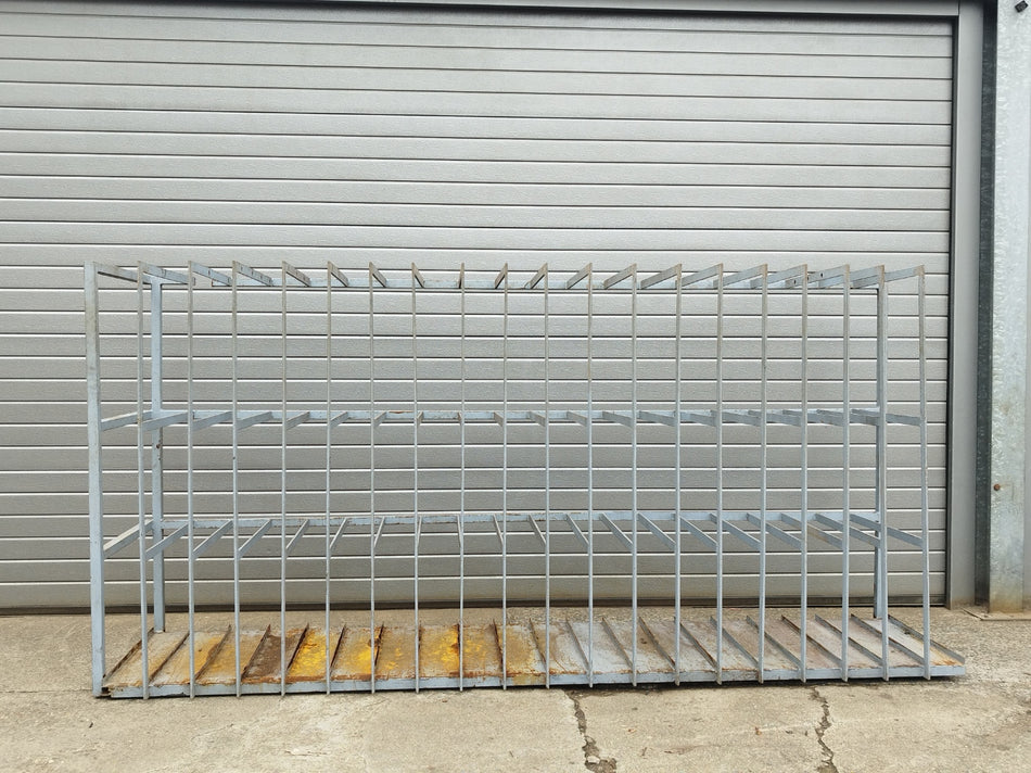 Metaal / platen rek / lengte x hoogte x diepte 315x150x70cm