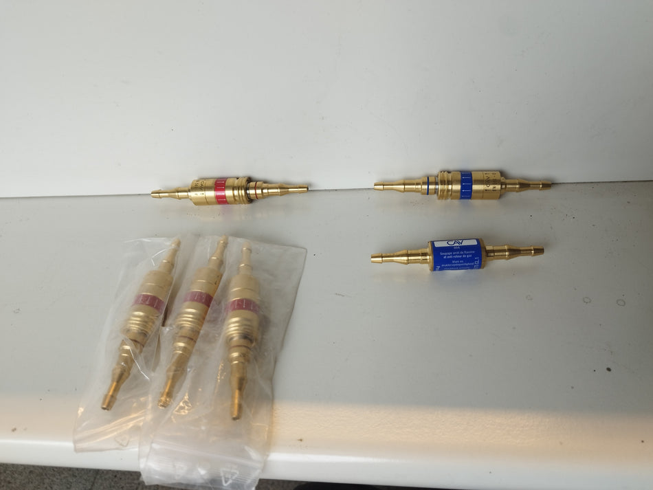 Gloor garant drukregelaars + snijbekken + terugslagkleppen