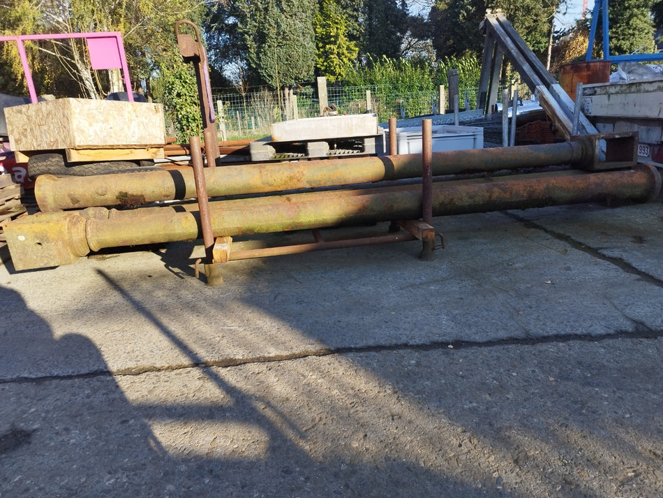 Robuuste gietijzeren palen - 405 cm - diameter 20 cm