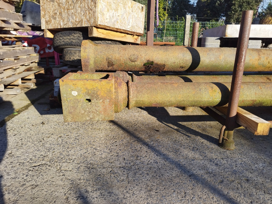 Robuuste gietijzeren palen - 405 cm - diameter 20 cm