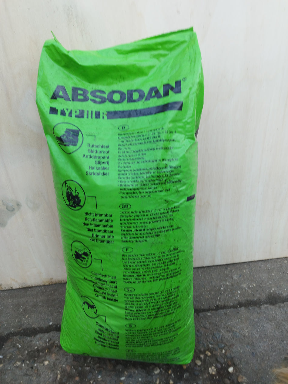 Absorptie korrels - ABSODAN UNIVERSAL 20 Kg