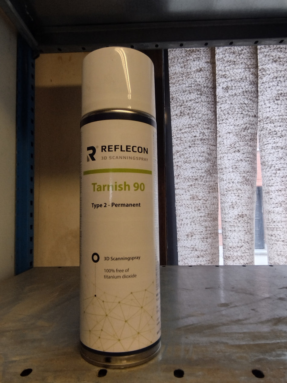 3D scanningspray - Reflecon - Tarnish 90 - Permanent Type 2