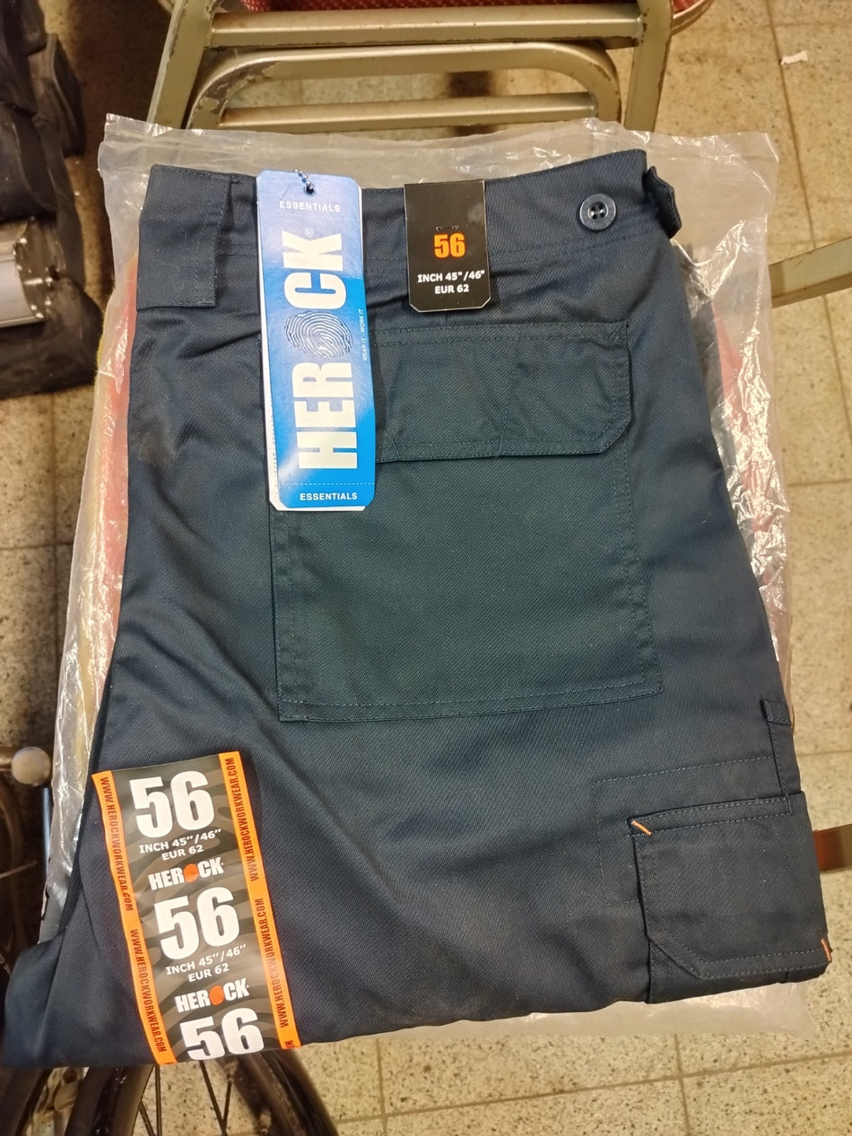 Werkbroek - Herock - Marine/blauw - dames en heren NIEUW!