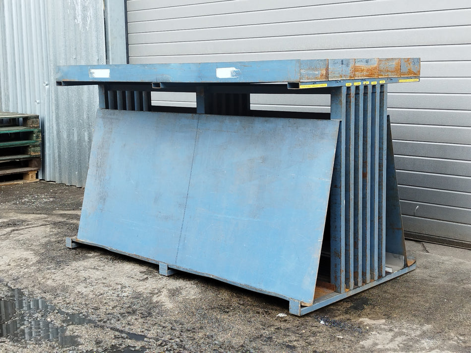 Metaalplaten rek - staalplaten stockeren 200 x 110 x 103 cm