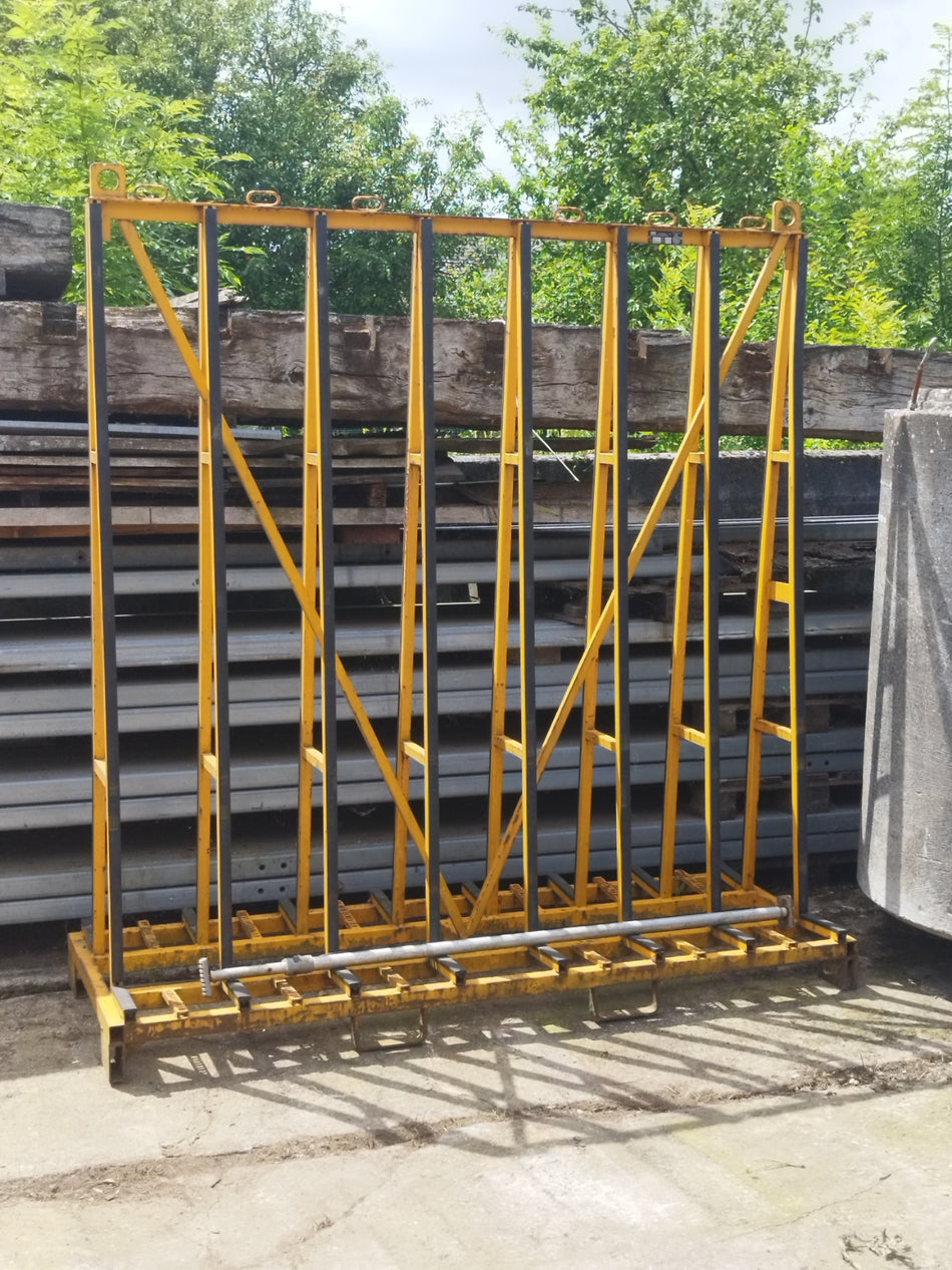 Hegla dubbele glasbok - raambok - 1500kg - gebruikt