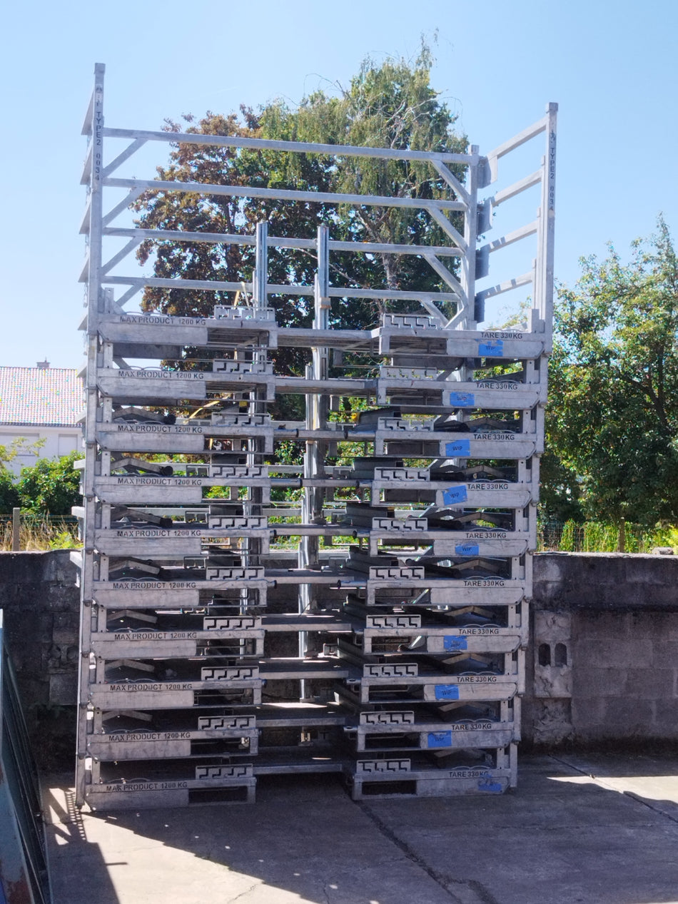Heavy Duty Metalen transportframes / stapelrekken