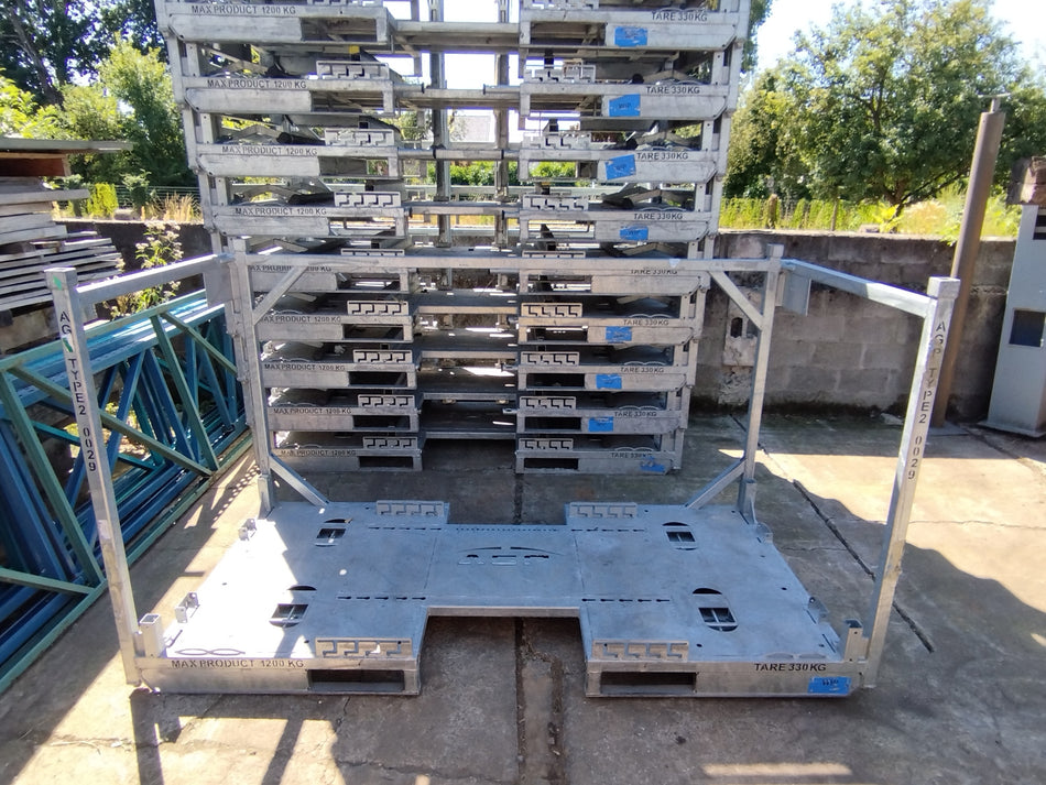 Heavy Duty Metalen transportframes / stapelrekken
