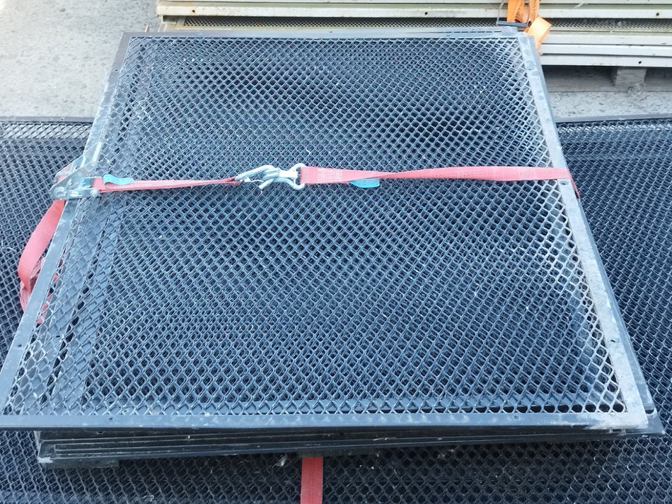 Metalen draadpaneel - afsluiting - hondenhok - volière - strekmateriaal