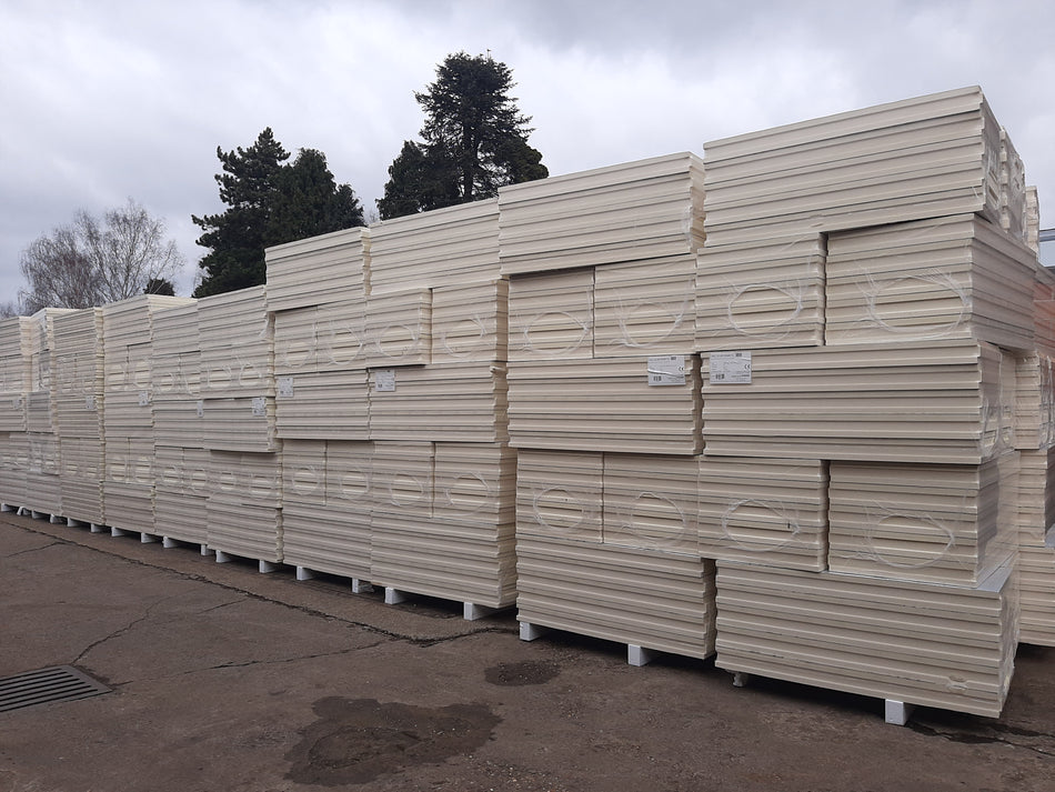 Idelco PIR ISOLATIE - aluminium - tand en groef of rechte boorden - 60x120 en 240x120 cm - NIEUW - goedkoop
